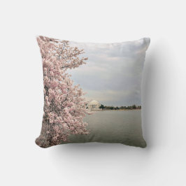 Kersenbloesems bij het Tidal Basin Kussen