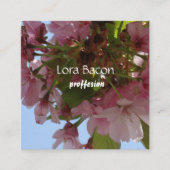 Kersenbloesems Custom Visitekaartje (Voorkant)