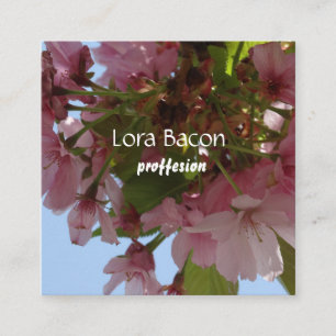 Kersenbloesems Custom Visitekaartje