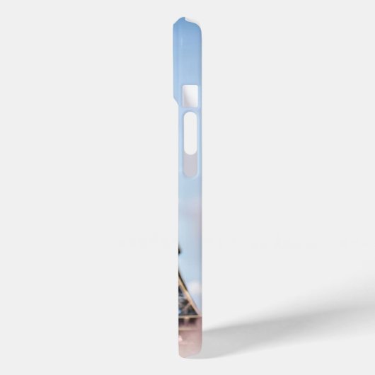 Kersenbloesems en Eiffelhanddoek Case-Mate iPhone Case (Achterkant / Links)