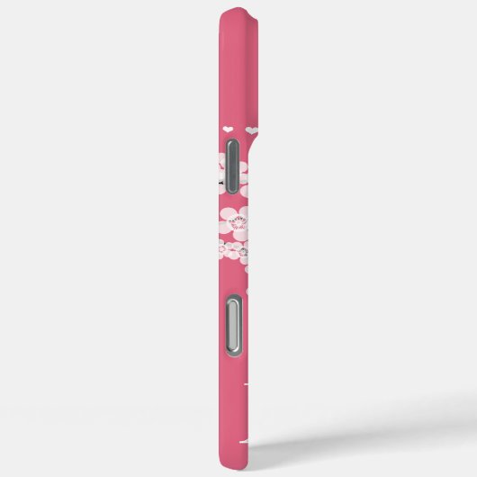 Kersenbloesems gepersonaliseerd Case-Mate iPhone case (Achterkant / Rechts)