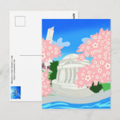 Kersenbloesems in Washington DC Briefkaart (Voorkant / Achterkant)