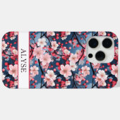 Kersenbloesems Japanse Sakura Monogram Case-Mate iPhone Case (Achterkant (horizontaal))