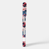 Kersenbloesems Japanse Sakura Monogram Case-Mate iPhone Case (Achterkant / Rechts)