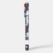 Kersenbloesems Japanse Sakura Monogram Case-Mate iPhone Case (Achterkant / Links)