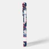 Kersenbloesems Japanse Sakura Monogram Case-Mate iPhone Case (Achterkant / Links)
