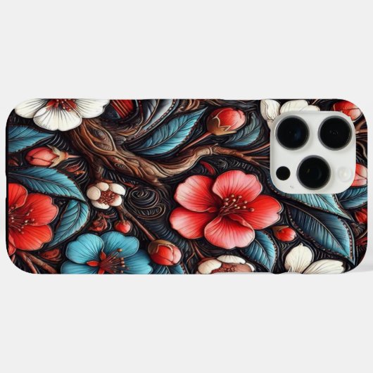 Kersenbloesems Natuur kunstwerk Case-Mate iPhone Case (Achterkant (horizontaal))