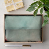 Kersenbloesems oosters meisje turquoise blauw tissuepapier (Geschenk)