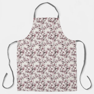 Kersenbloesems op Ivoor — Delicaat & Modern Schort