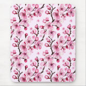 Kersenbloesems op takken muismat (Voorkant)