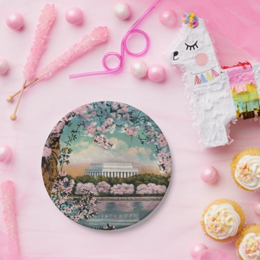 Kersenbloesems Papier Borden Papieren Bordje (Feest)