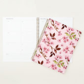 Kersenbloesems roze achtergrond planner (Display)