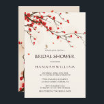 Kersenbloesems | Sakura Aquarel Bruidssalon Kaart<br><div class="desc">Romantische en Elegante Aquarel Kersenbloesems | Sakura Bloemige Bruidssalon Uitnodigingskaart. Voor meer geavanceerde aanpassing van dit ontwerp,  klik dan op de "Aanpassen" knop hierboven! Overeenkomende items zijn ook beschikbaar.</div>