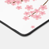 Kersenbloesems Sakura Custom Naam Monogram Bureaumat (Hoek)