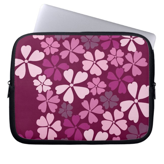 kersenbloesems (sakura) laptop sleeve (Voorkant)