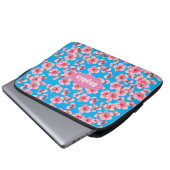 kersenbloesems Serenity Laptop Sleeve (Voorkant onderkant)