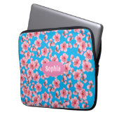 kersenbloesems Serenity Laptop Sleeve (Voorkant Links)