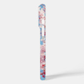 Kersenbloesems tegen een heldere blauwe hemel Case-Mate iPhone case (Achterkant / Links)