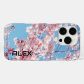 Kersenbloesems tegen een heldere blauwe hemel Case-Mate iPhone case (Achterkant (horizontaal))