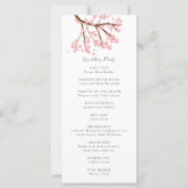 Kersenbloesems Trouwbloem Elegant Script (Achterkant)