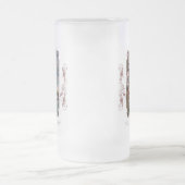 Kersenbloesems Victoriaans Frosted Beer Mok (Center)