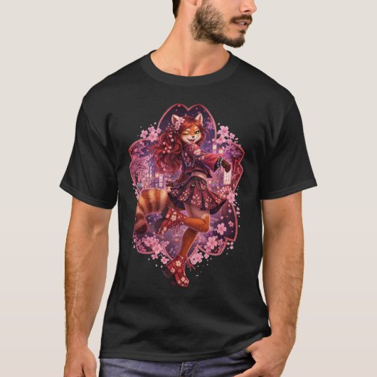 Kersenbloesemstraten T-shirt (Voorkant)