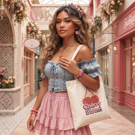 Kersenbloesemtassen Tote Bag