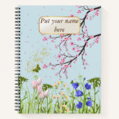 Kersenbloesemtuin Notitieboek (Voorkant)