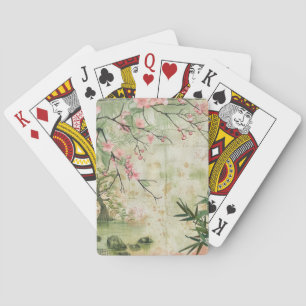 Kersenbloesemtuin Scène (5) Pokerkaarten