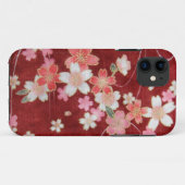 KERSENBLOESESEL - KIMONO-PRINT COLLECTIE Case-Mate iPhone CASE (Achterkant (horizontaal))