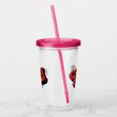 Kersenbom acryl tumbler drinkbeker (Links)