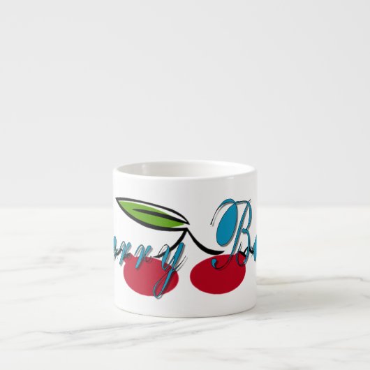 Kersenbom Espresso Kop (Voorkant)