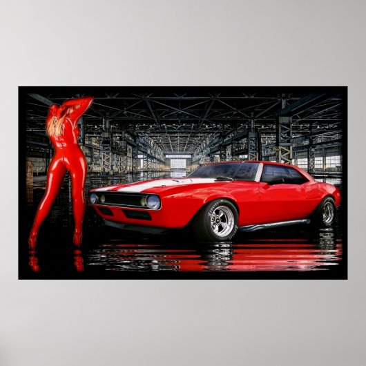 kersenbom poster (Voorkant)