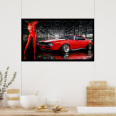 kersenbom poster (Keuken)