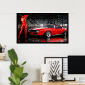 kersenbom poster (Thuiskantoor)