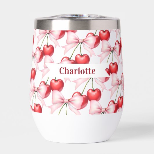 Kersenboog roze naam (Voorkant)