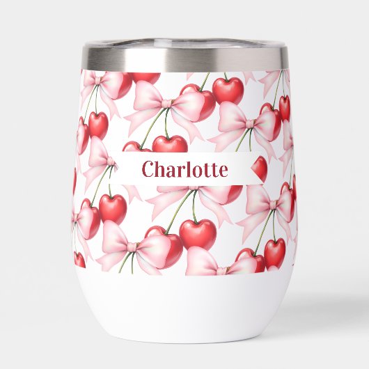 Kersenboog roze naam (Achterkant)