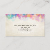 Kersenboom - Kleurrijk Loof Visitekaartje (Achterkant)