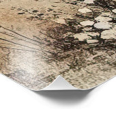 Kersenboom Oude Foto Grafisch Ontwerp Afdruk (Hoek)