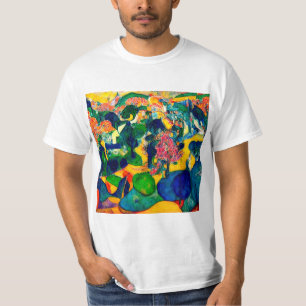 Kersenboom te midden van rotsen 4 t-shirt