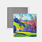 Kersenboom tussen de rotsen magneet (Voorkant / Achterkant)