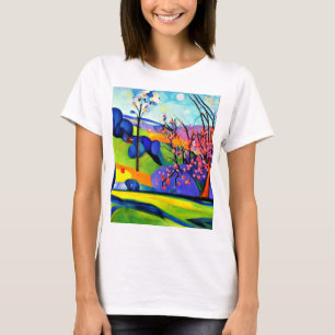 Kersenboom tussen de rotsen t-shirt