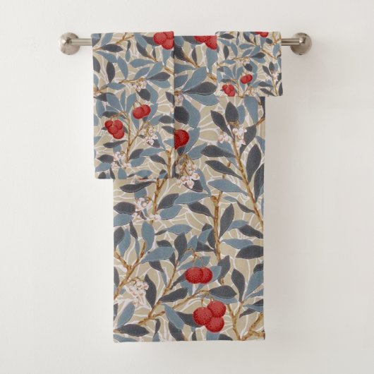 Kersenboom, William Morris Bad Handdoek (Insitu)
