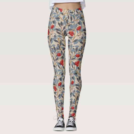 Kersenboom, William Morris Leggings (Voorkant)
