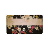  kersenboombloemen Label (Voorkant)