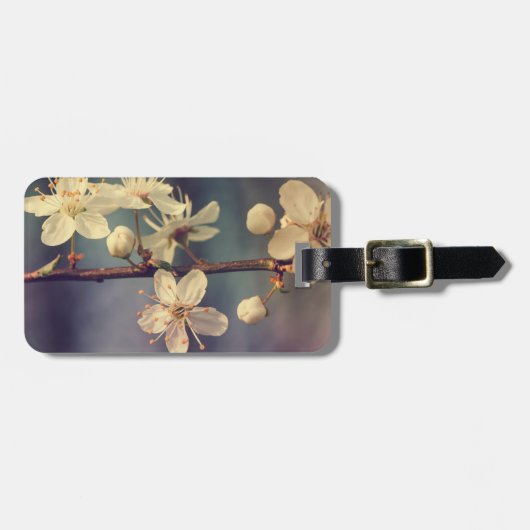 Kersenboombloesems Bagagelabel (Voorkant horizontaal)