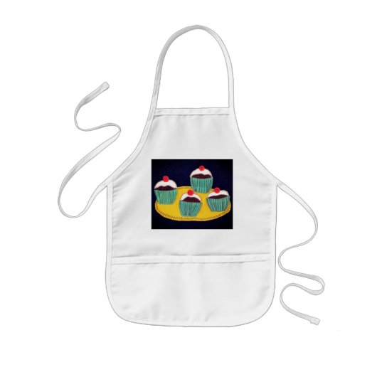 Kersenbroodjes Kinder Schort (Voorkant)