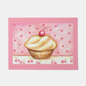 Kersencupcake deurmat (Voorkant)