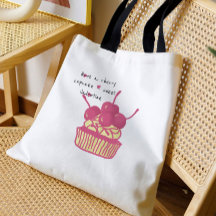 Kersencupcake Valentijn – Handgetekend dessert