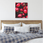 Kersendoekprint Canvas Afdruk (Insitu (Slaapkamer))